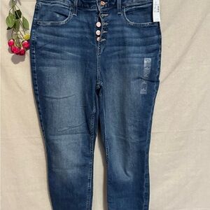 Maurices Midnight Blue Skinny Jeans